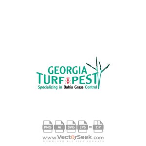 Georgia Turf Pest Logo Vector