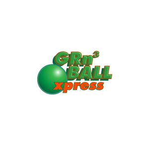 Green Ball Express Logo Vector