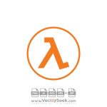 Half Life Logo Vector