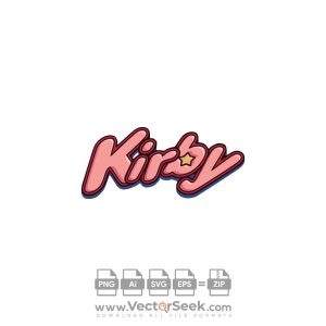 Funky Kirby Logo Vector