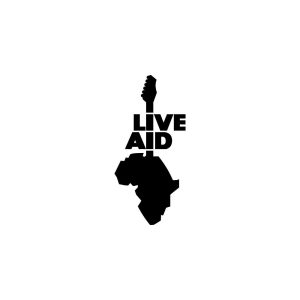 Live Aid Logo Vector