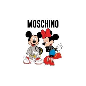 Minnie y Mickey Mouse Logo Vector