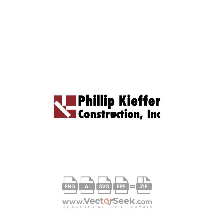 Phillip Kieffer Construction Logo Vector