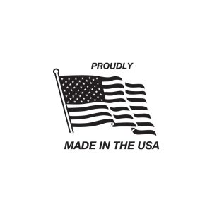 Proudly Made In USA Logo Vector