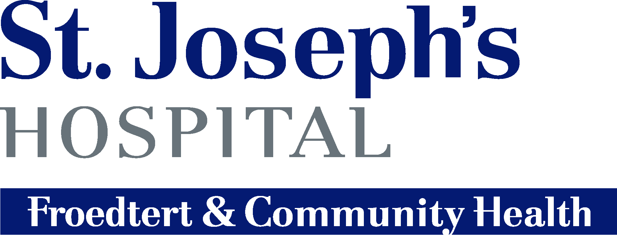 St. Joseph's Hospital Froedert Health Logo Vector - (.Ai .PNG .SVG .EPS ...
