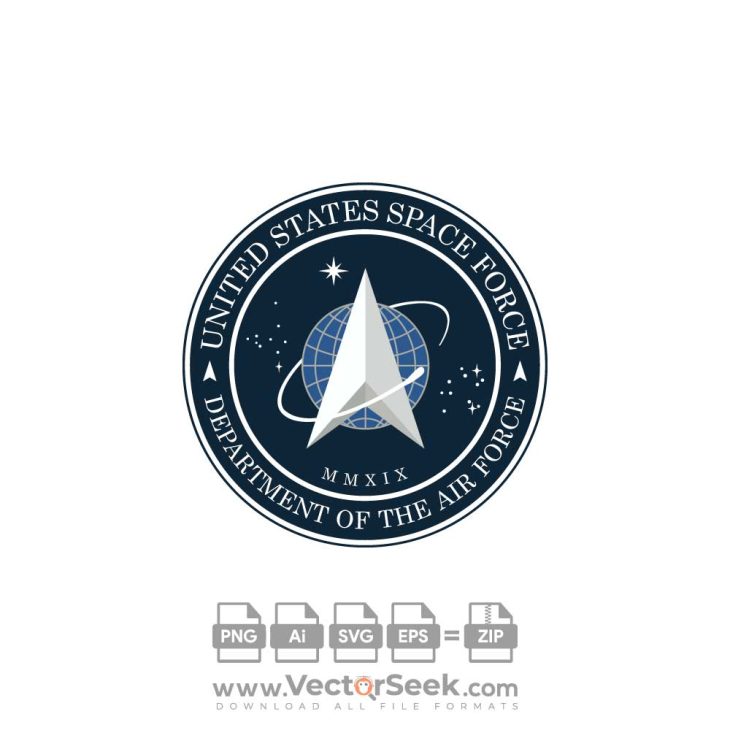 United States Space Force Logo Vector