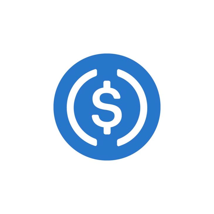 Usd Coin Logo Vector