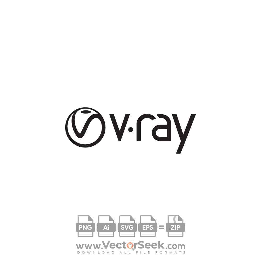 vettore del logo vray