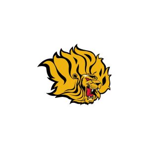 Arkansas pine Bluff Golden Lions Logo Vector