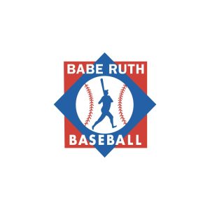 Babe Ruth Baseball Logo Vector