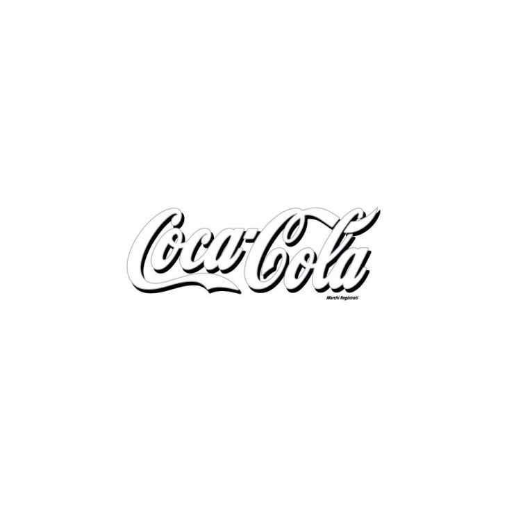 Coca Cola Black Logo Vector