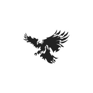 Flying Eagle Logo Vector