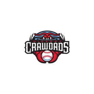 Hickory Crawdads Logo Vector