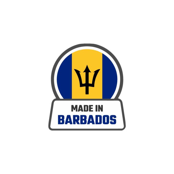 Made in Barbados Logo Vector