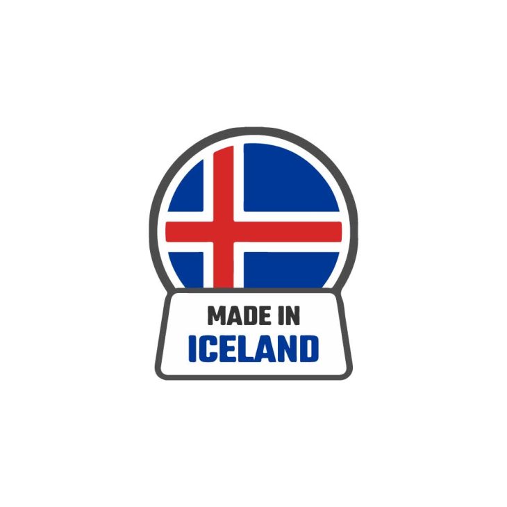 Made in Iceland Logo Vector