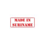 Made in Suriname Logo Vector