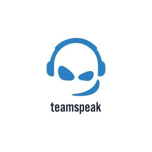 Teamspeak Logo Vector