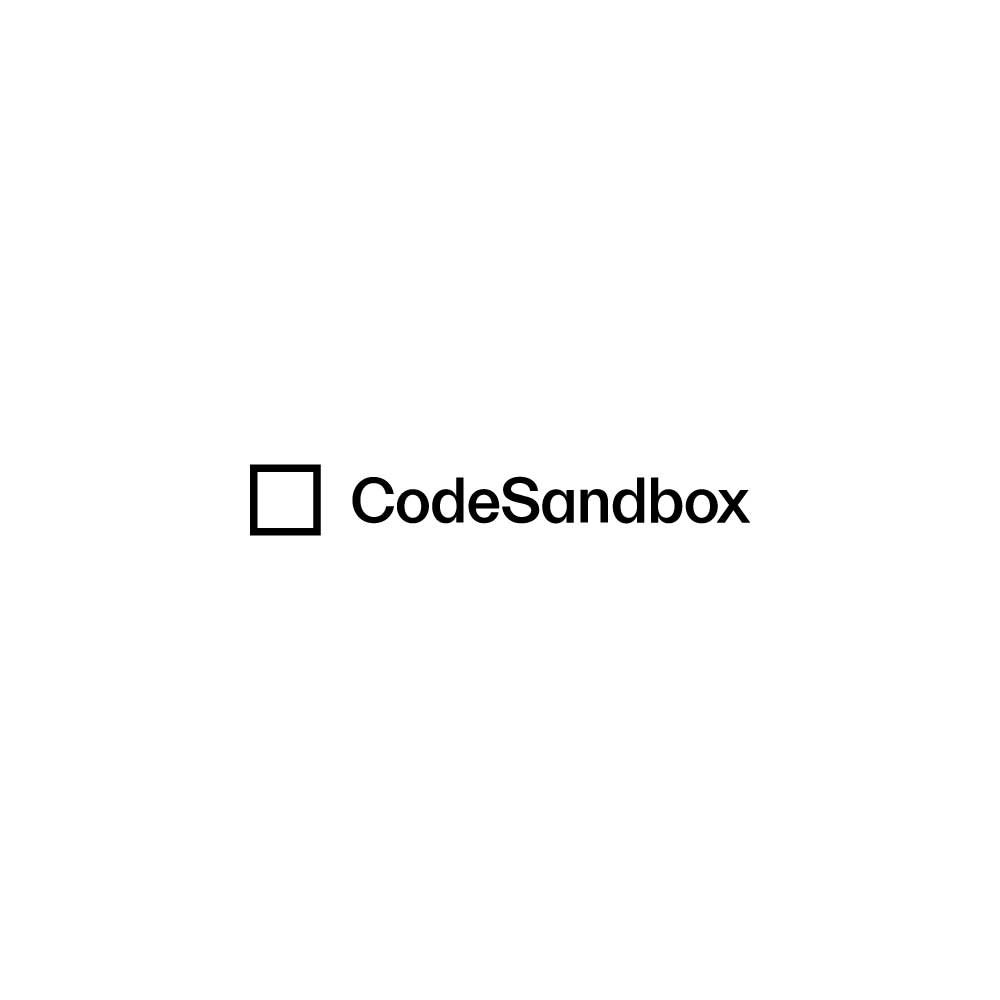 CodeSandbox Logo Vector