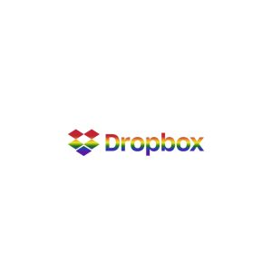 DropBox Pride Logo Vector