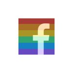 Facebook Pride Logo vector