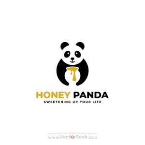 Honey Panda Logo Template