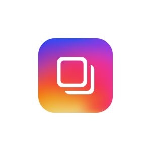 Instagram Carousel Logo Vector