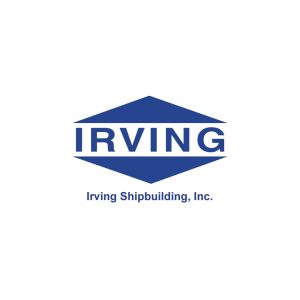 Irving Shipbuilding Logo Vector