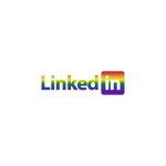 Linkedin Pride Logo Vector