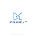 Modern Homes Logo Template