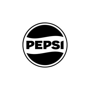 Pepsi New Black Logo Vector