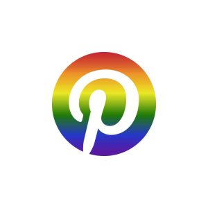 Pinterest Pride Logo Vector