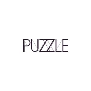 Puzzle Makeup Logo Vector