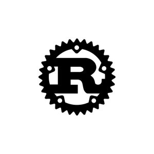 RUST Language Logo Vector