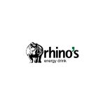 Rhino’s Energy Drink Logo Vector