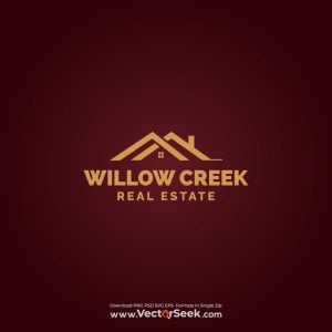 Willow Creek Real Estate Logo Template