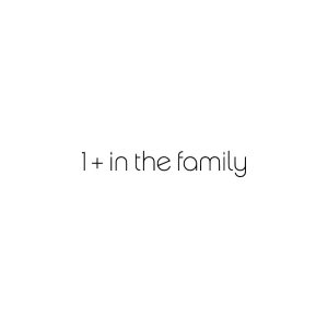 1 In The Family Logo Vector