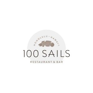 100 Sails Logo Vector