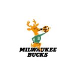 1968 69 Milwaukee Bucks Classic Logo Vector