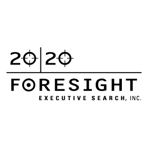 20 20 Foresight Executive Search Logo Vector