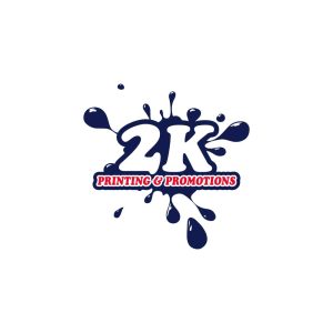 2K Printing & Promotions Logo Vector