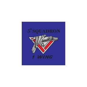 5th Squadron 1 Wing Logo Vector