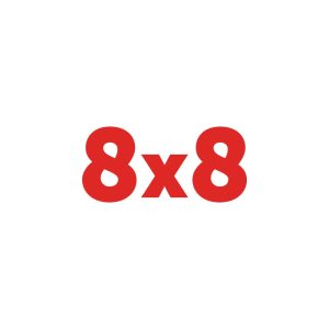 8x8 Logo Vector