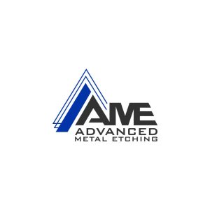 Advanced Metal Etching Logo Vector