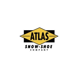 Atlas Snow Shoe Logo Vector