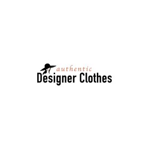 Authentic Designer Clothes Logo Vector