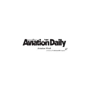 Aviation Daily Black Logo Vector