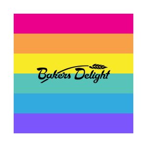 Bakers Delight pride logo