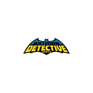 Batman Detective Comics Logo Vector