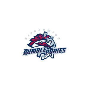 Binghamton Rumble Ponies Logo Vector