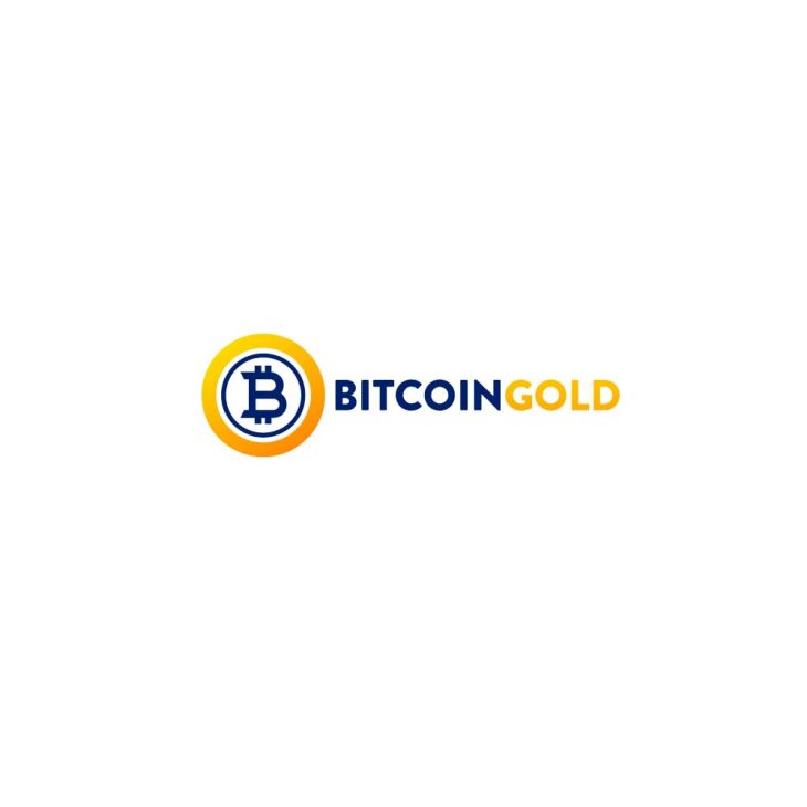 Bitcoin Gold (BTG) icon Logo Vector